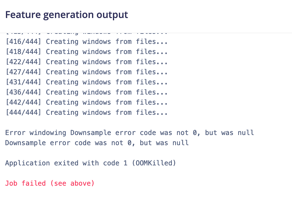 Application exited with code 1 (OOMKilled) Help Edge Impulse
