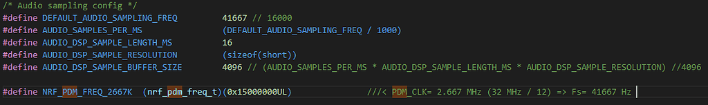 Changing Sampling Frequency In Firmware For Nrf52840 Dk Nrf5340 Dk Changing Sampling Frequency In Firmware For Nrf52840 Dk Nrf5340 Dk