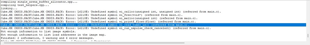 After importing the model and following the example steps, the ...